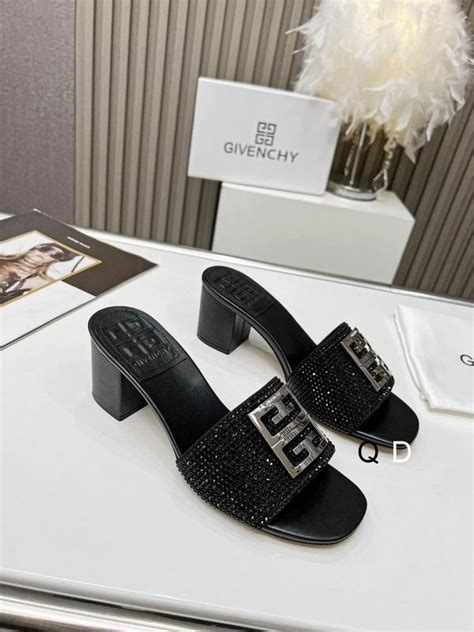 givenchy slippers black blue|Givenchy slippers women.